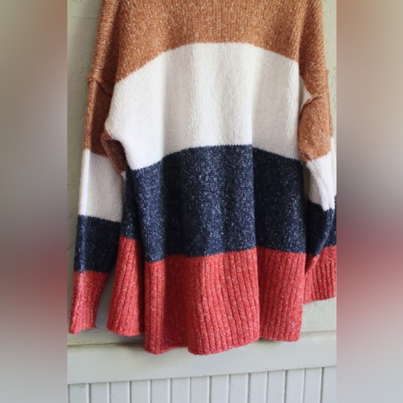 Madewell Striped Baxter Sweater Tunic Sz Small - Picture 5 of 6